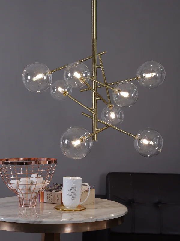 Chandeliers for High Ceilings to Fill Vertical SpaceBentley 8-Lamp Chandelier