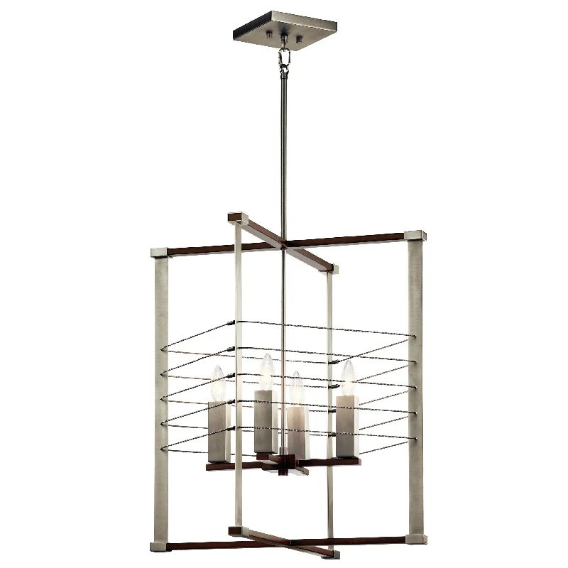 Chandeliers with Metal Frames in Gold FinishChandelier Lente 44251NI