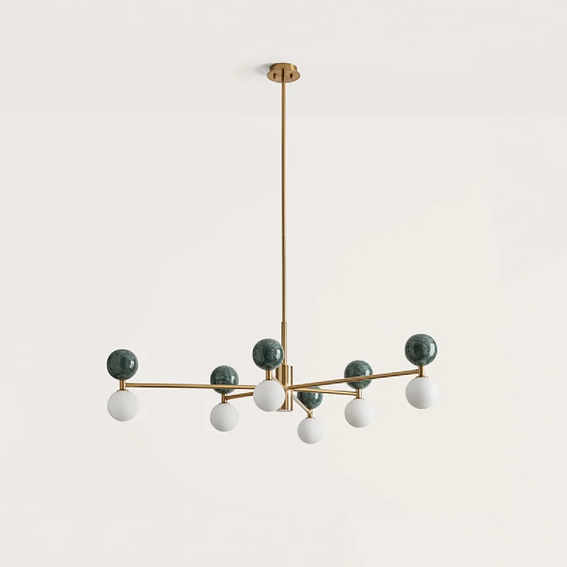 Chandeliers with Venetian Glass for a Luxurious LookContemporary 6 Arm Marble and Glass Chandelier Chandeliers with Venetian Glass for a Luxurious LookContemporary 6 Arm Marble and Glass Chandelier