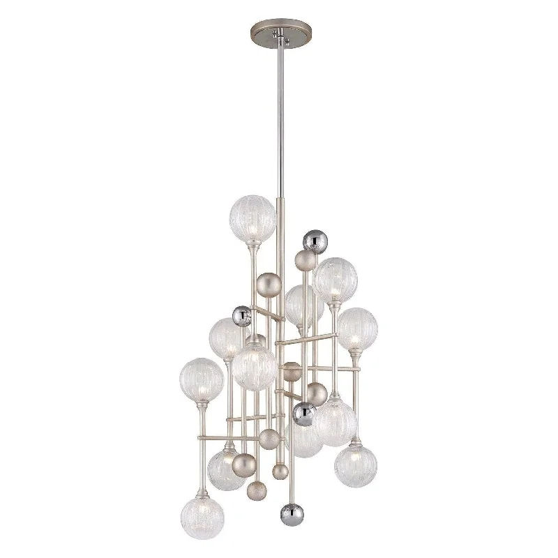 Chandeliers with Metal Frames in Bronze FinishMajorette Chandelier