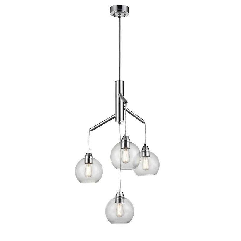 Chandeliers with Metal Frames in Bronze FinishChandelier Andromeda