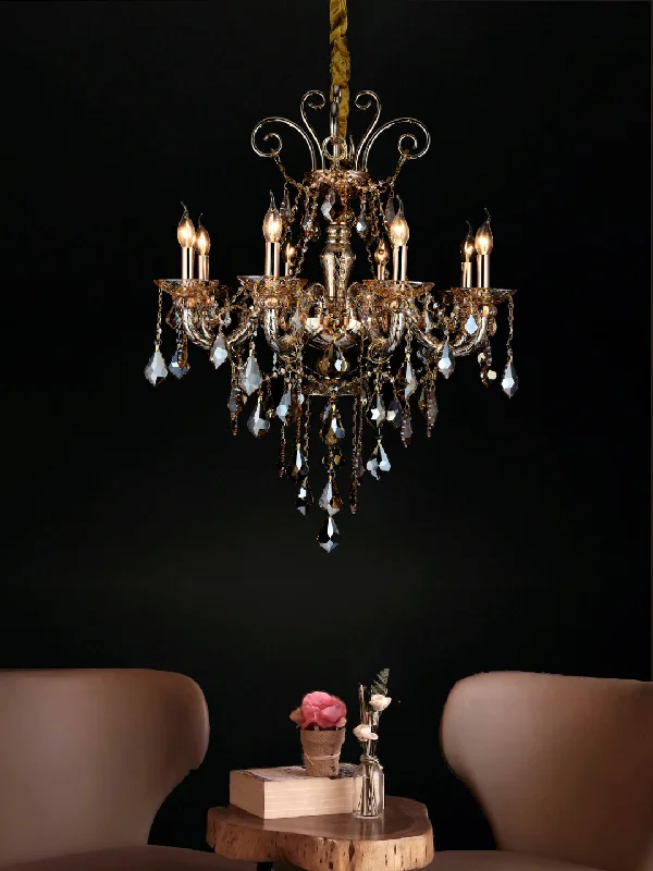 LED Chandeliers for Energy - Efficient LightingElara 8-Lamp Chandelier