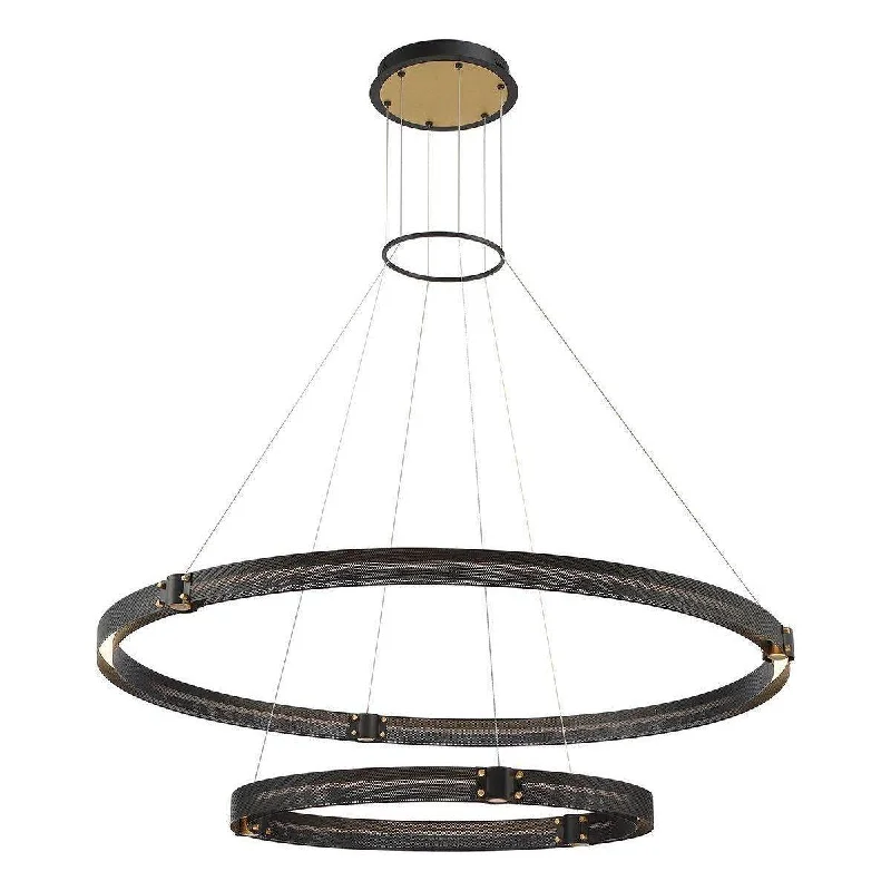 Chandeliers with Metal Frames in Bronze FinishAdmiral Chandelier