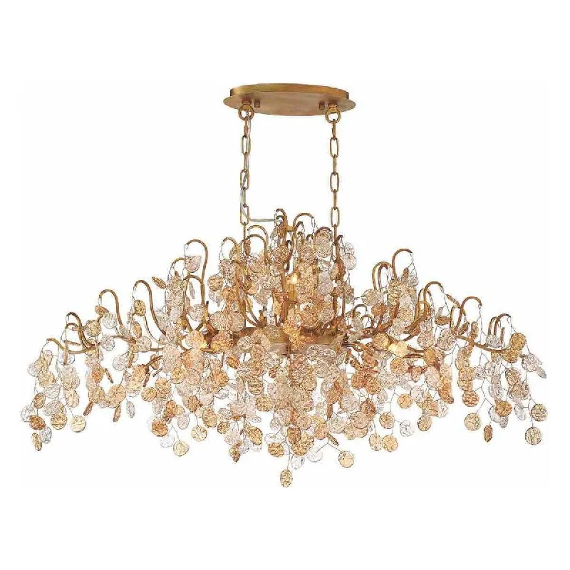 Art Deco Chandeliers for a Retro - Glam LookCampobasso Chandelier