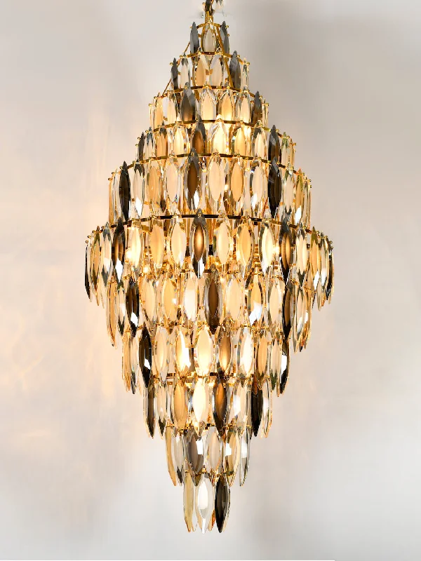 Oversized Chandeliers as a Statement Piece in Living RoomsEzra Double Height Chandelier Oversized Chandeliers as a Statement Piece in Living RoomsEzra Double Height Chandelier