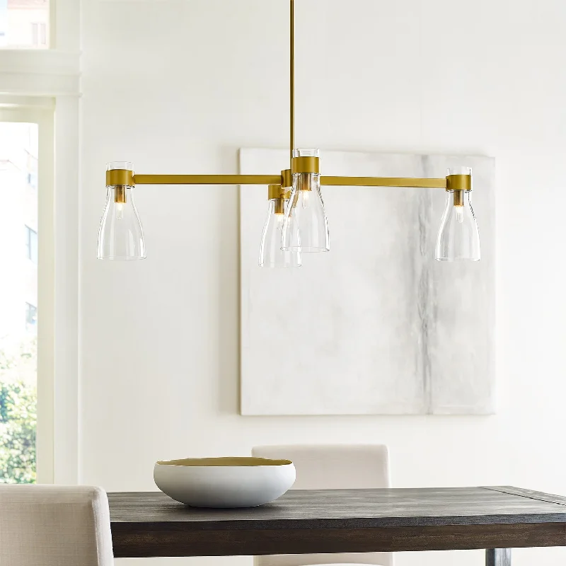 Chandeliers with Adjustable Height for Custom InstallationChandelier Moritz