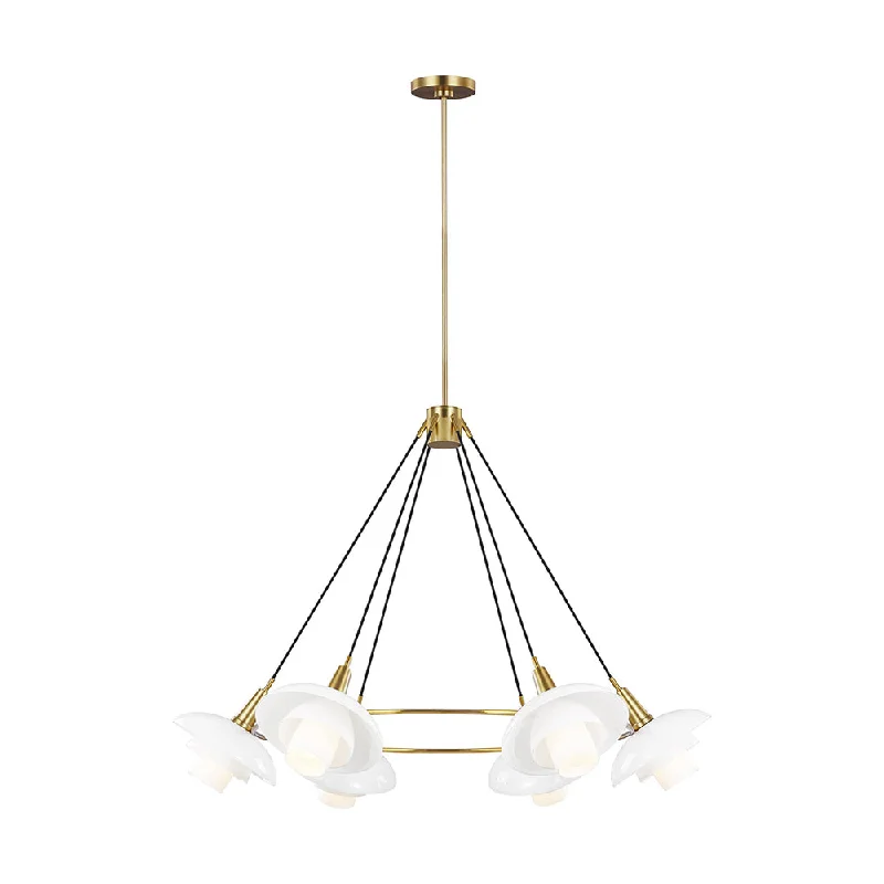 Art Deco Chandeliers for a Retro - Glam LookChandelier Rossie