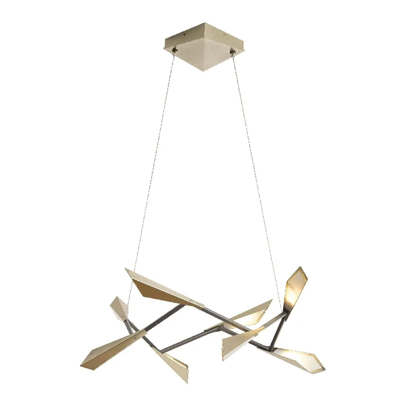 Oversized Chandeliers as a Statement Piece in Living RoomsQuill LED Pendant