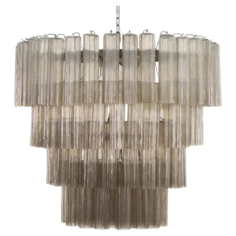 Oversized Chandeliers as a Statement Piece in Living RoomsLarge Smoke Glass Tronchi Chandelier Oversized Chandeliers as a Statement Piece in Living RoomsLarge Smoke Glass Tronchi Chandelier