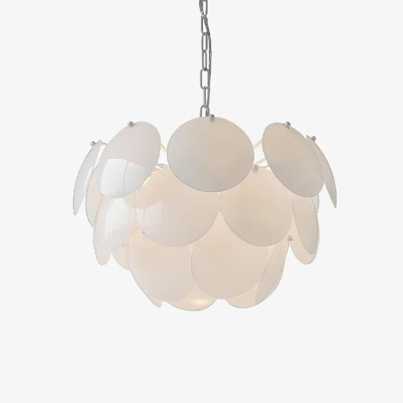 Mid - Century Modern Chandeliers for Vintage AppealLuminous Petal Glass Chandelier Mid - Century Modern Chandeliers for Vintage AppealLuminous Petal Glass Chandelier