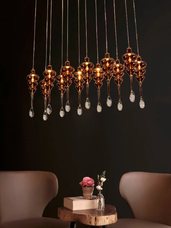 Oversized Chandeliers as a Statement Piece in Living RoomsLyric 12-Lamp Chandelier