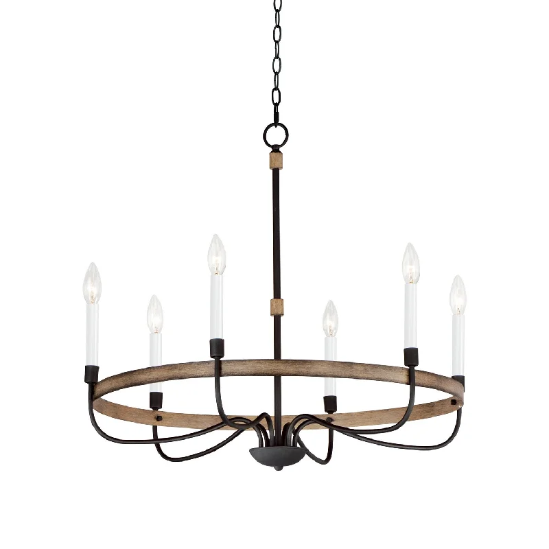 Chandeliers with Colored Glass for a Splash of ColorFranklin Chandelier
