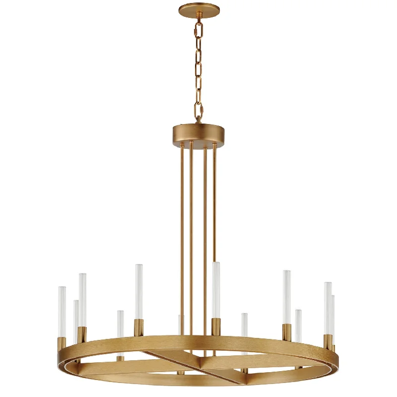 Chandeliers for High Ceilings to Fill Vertical SpaceOvation LED Chandelier