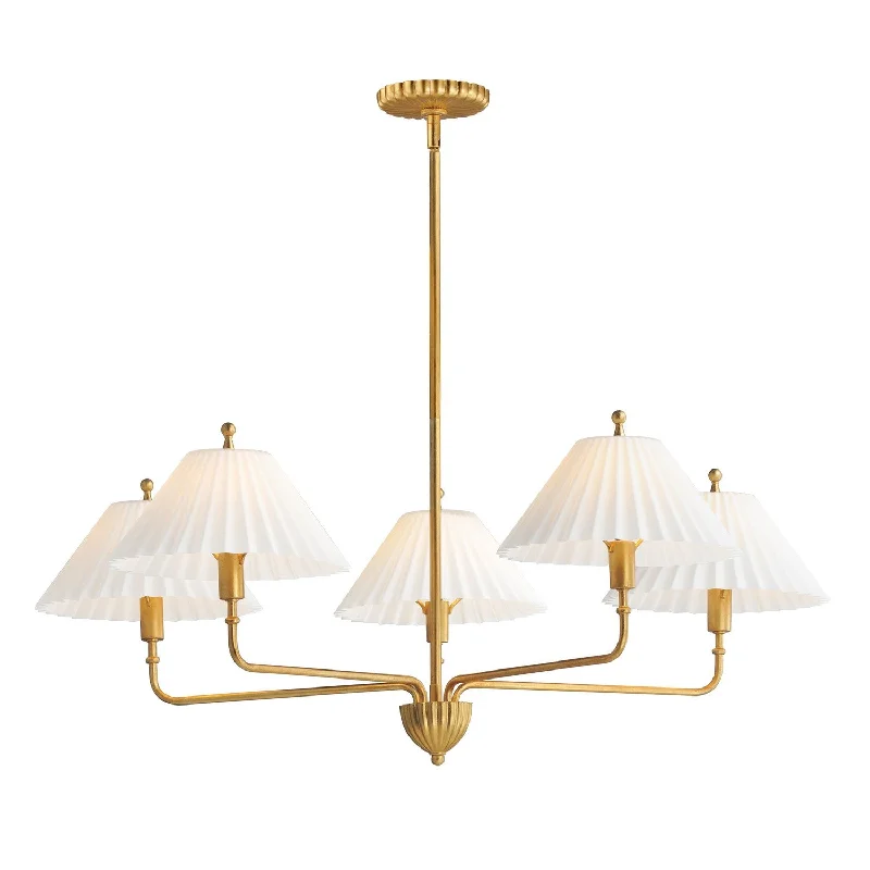 Modern Crystal Chandeliers for Contemporary HomesKismet Five Light Chandelier