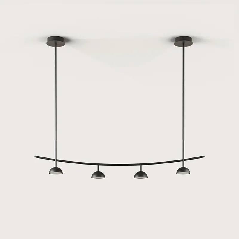 Chandeliers with Colored Glass for a Splash of ColorMinimalist Matt Black 4 Light Chandelier Chandeliers with Colored Glass for a Splash of ColorMinimalist Matt Black 4 Light Chandelier
