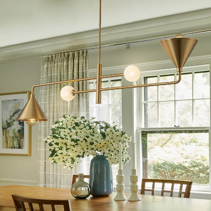 Chandeliers for Low Ceilings to Avoid OvercrowdingModern 4-Light Chandelier Linear Kitchen Island Lights Chandeliers for Low Ceilings to Avoid OvercrowdingModern 4-Light Chandelier Linear Kitchen Island Lights