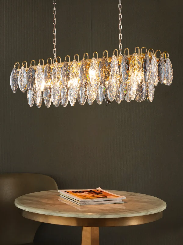 Oversized Chandeliers as a Statement Piece in Living RoomsPatrick 120cm Chandelier
