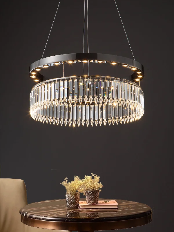 Chandeliers with Metal Frames in Gold FinishPaulson 80cm Chandelier