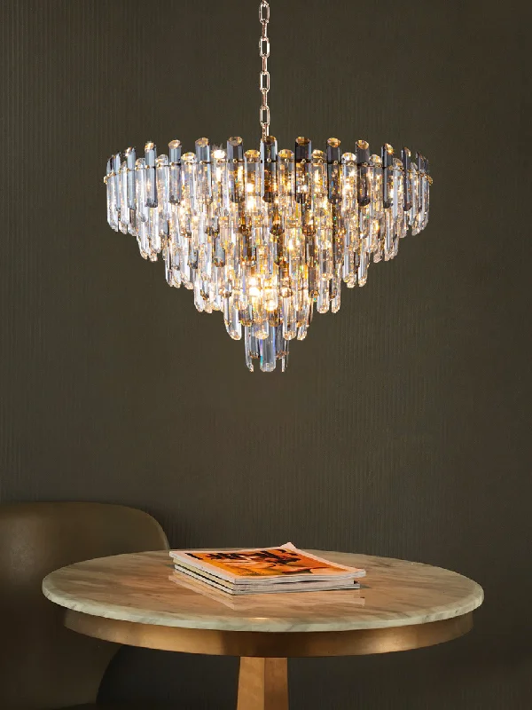 Chandeliers with Clear Crystal for a Sparkling EffectRachel 60cm Chandelier