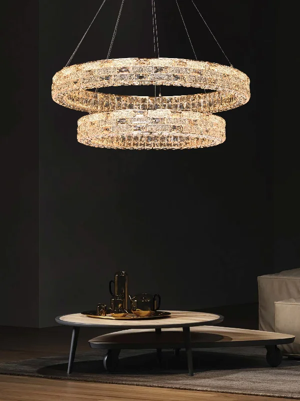 Chandeliers with Multiple Lights for Maximum IlluminationOpal Glow Pendant