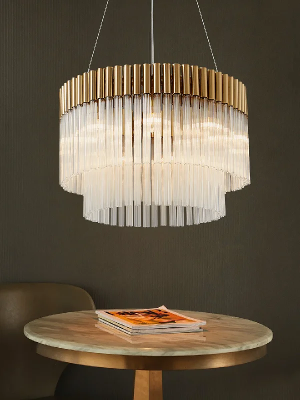 Incandescent Chandeliers for a Warm and Traditional GlowRonin 80cm Chandelier