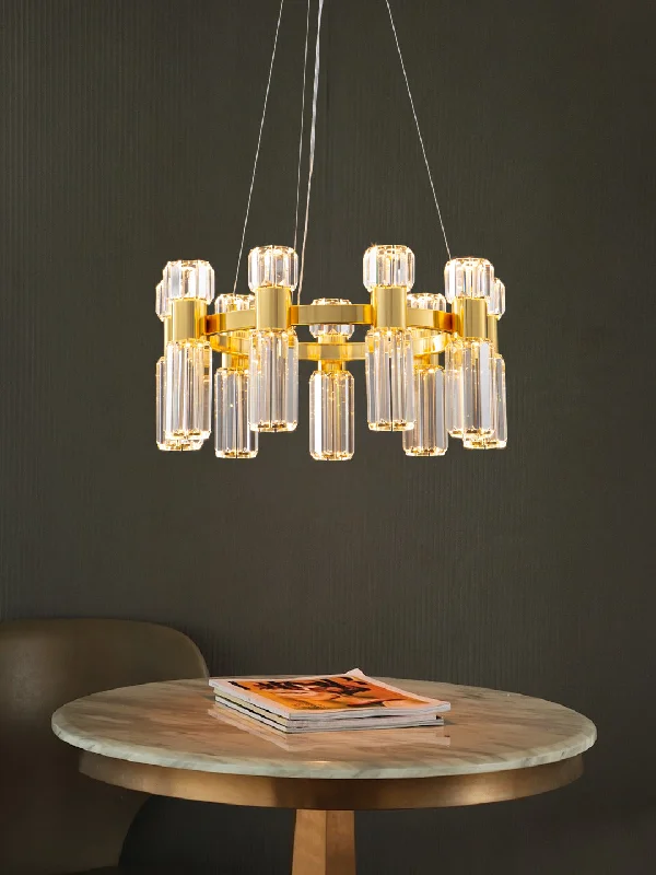 Industrial Iron Chandeliers for Loft - Inspired SpacesRoss 60cm Chandelier