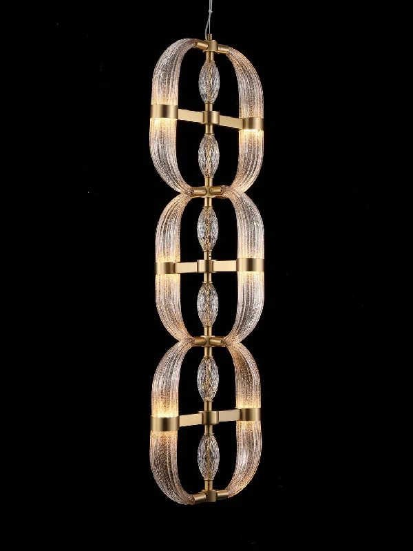 Chandeliers with Metal Frames in Bronze FinishScott 3A Chandelier