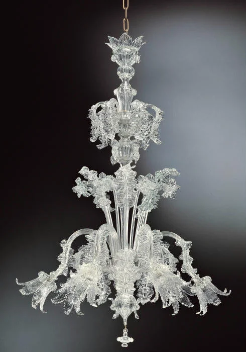 Bohemian - Style Beaded Chandeliers for Eclectic DecorSix Light Clear Glass Chandelier Bohemian - Style Beaded Chandeliers for Eclectic DecorSix Light Clear Glass Chandelier