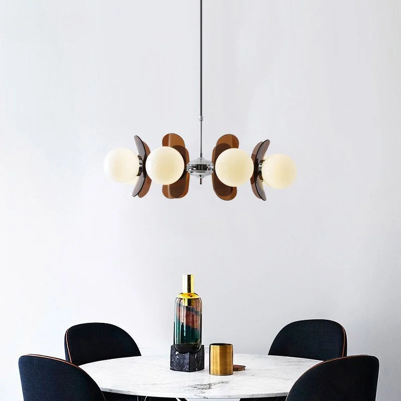 Chandeliers with Metal Frames in Black FinishTayla Indoor Chandelier