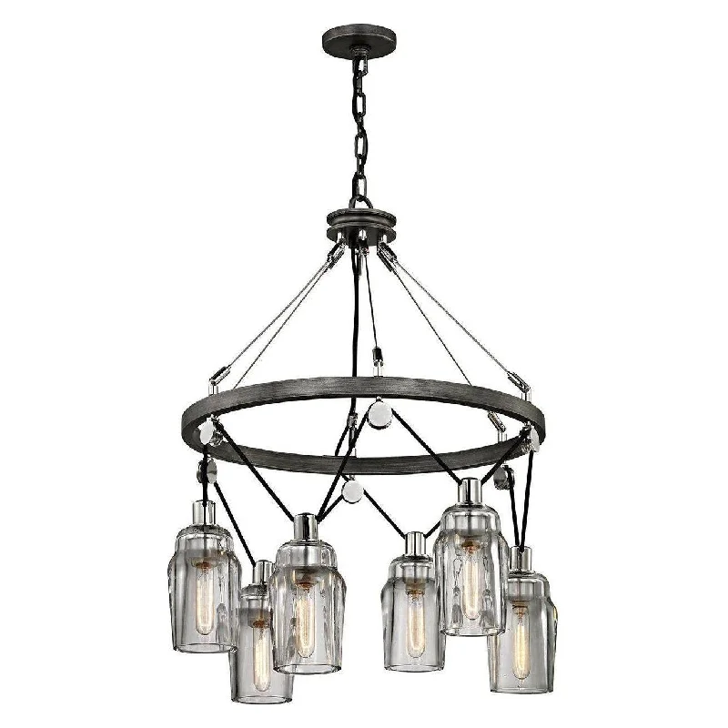 Chandeliers with Frosted Glass for a Softer Light DiffusionCitizen Chandelier