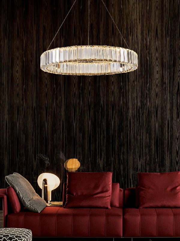 Chandeliers with Frosted Glass for a Softer Light DiffusionVerve 50cm Chandelier