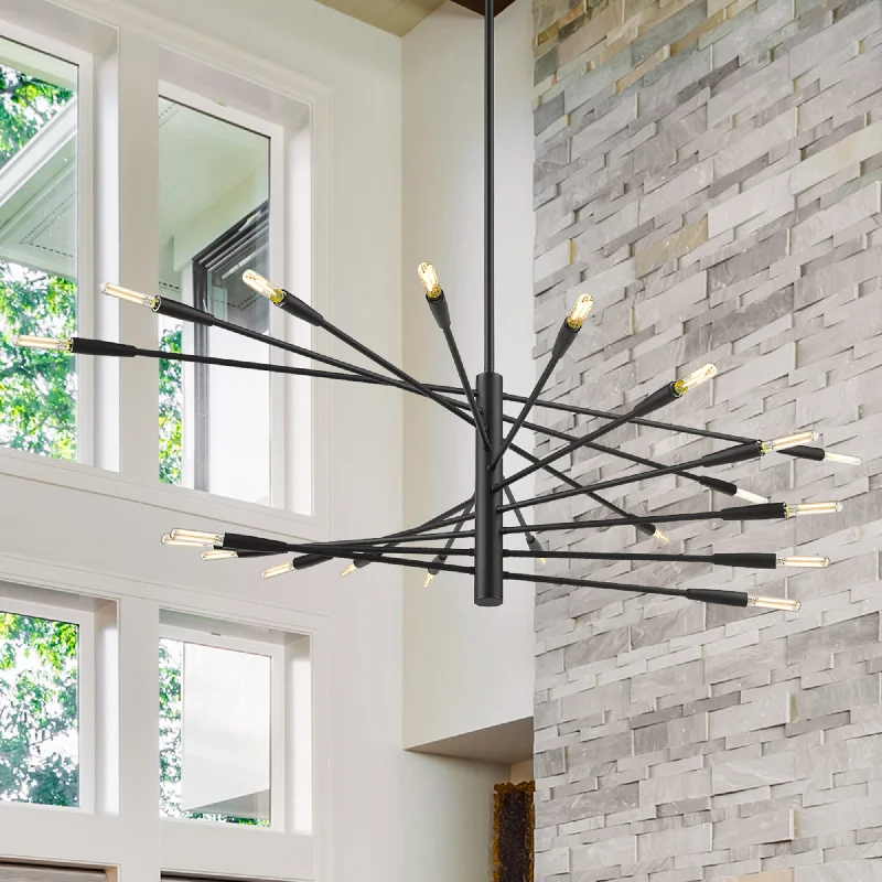 Chandeliers with Colored Glass for a Splash of ColorChandelier Ascension 20