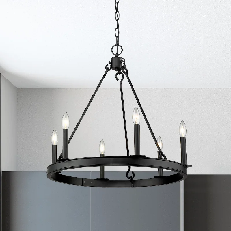 Chandeliers for Dining Rooms to Set the Mood for MealsChandelier Barclay Circulaire 6 Chandeliers for Dining Rooms to Set the Mood for MealsChandelier Barclay Circulaire 6