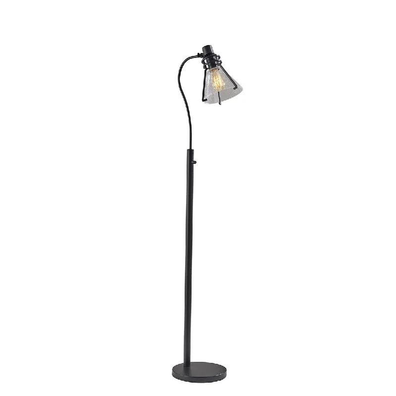 Glass Floor Lamp with Frosted Shades for Soft Diffused LightBeckett Floor Lamp