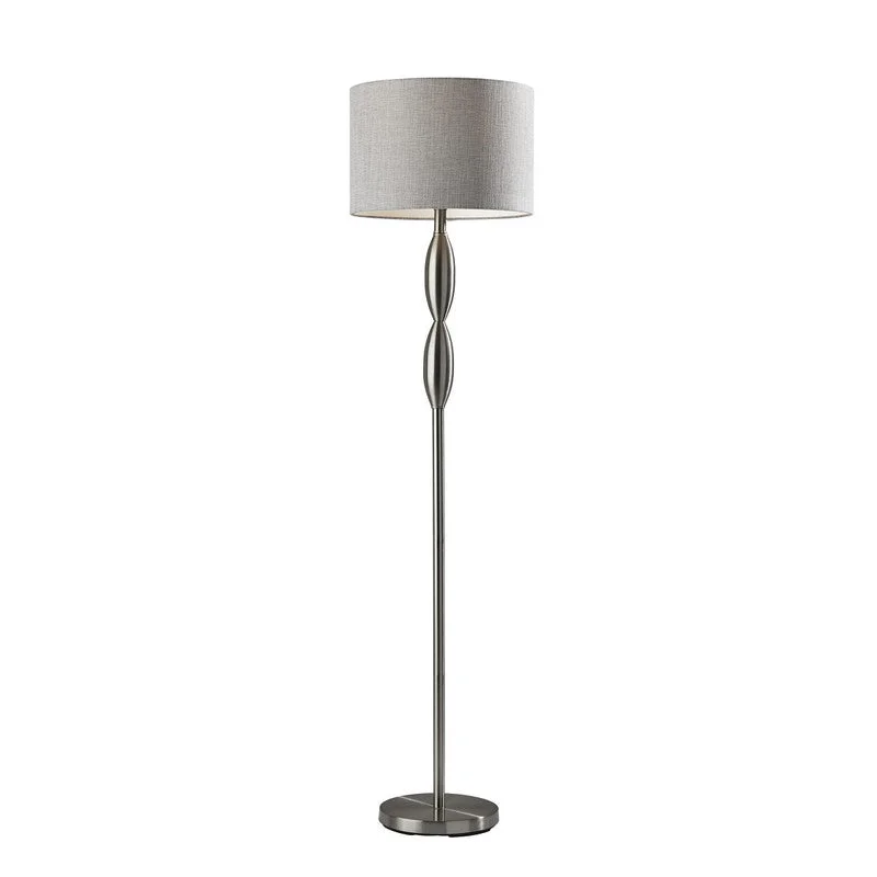 Glass Floor Lamp with Frosted Shades for Soft Diffused LightLance Floor Lamp