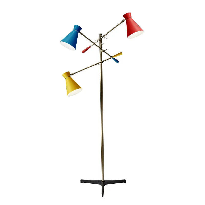 Modern Minimalist Floor Lamp for Contemporary Living RoomsLyle 3-Arm Floor Lamp