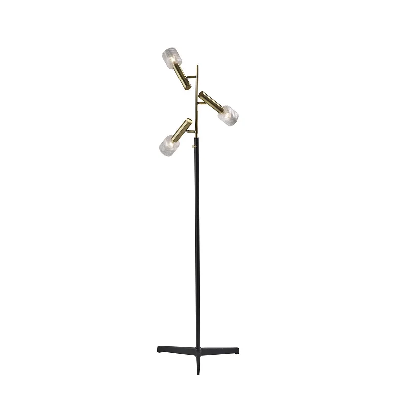 Industrial Style Floor Lamp with Exposed Bulbs for Loft ApartmentsMelvin LED Floor Lamp Industrial Style Floor Lamp with Exposed Bulbs for Loft ApartmentsMelvin LED Floor Lamp