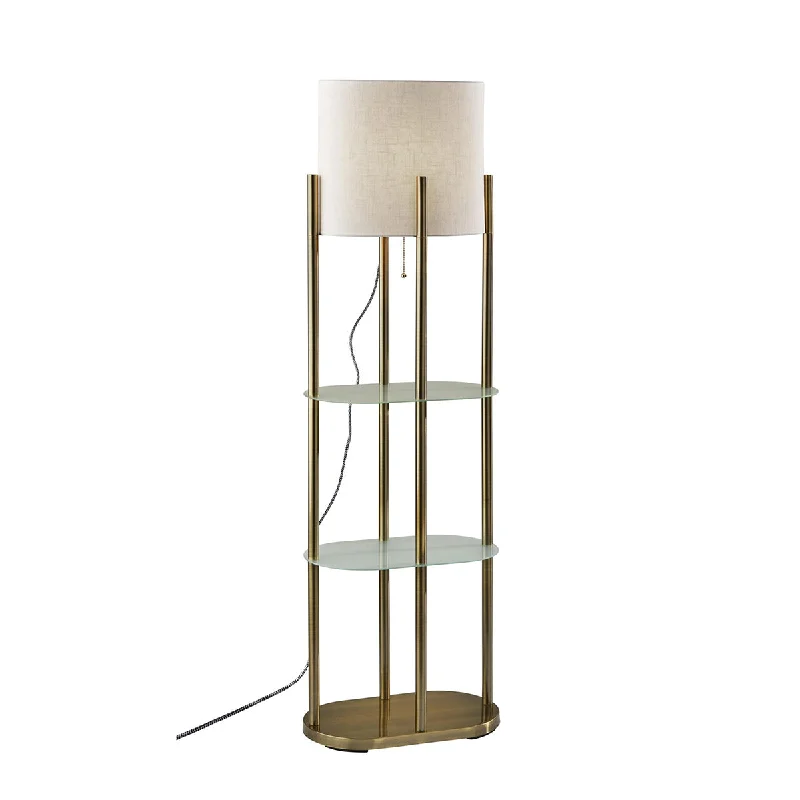 Dimmable Floor Lamp for Adjustable Lighting AmbianceNorman Shelf Floor Lamp