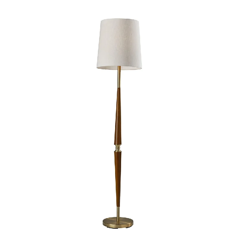 Wood Floor Lamp with Natural Grain for a Warm and Organic FeelWeston Floor Lamp