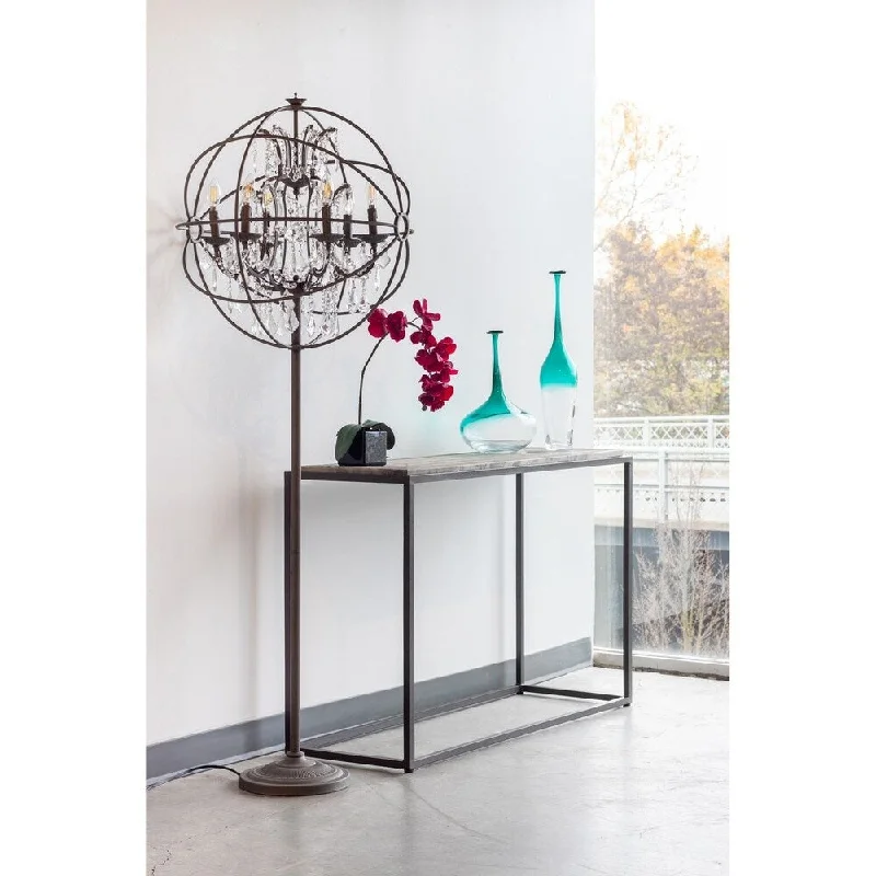 Victorian Style Floor Lamp for Traditional and Elegant InteriorsAurelle Home Iron & Crystal Sphere Floor Lamp Victorian Style Floor Lamp for Traditional and Elegant InteriorsAurelle Home Iron & Crystal Sphere Floor Lamp