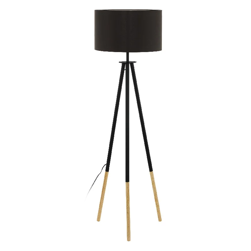 Fabric Floor Lamp with a Linen Shade for a Relaxed AestheticBidford Floor Lamp