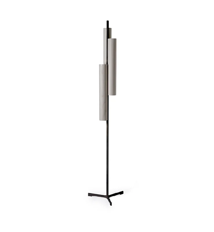 Industrial Style Floor Lamp with Exposed Bulbs for Loft ApartmentsBlack Note Triplet Floor Lamp Industrial Style Floor Lamp with Exposed Bulbs for Loft ApartmentsBlack Note Triplet Floor Lamp