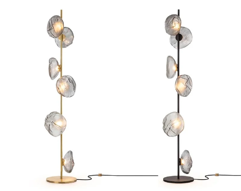 USB Charging Port Floor Lamp for Convenient Device ChargingBocci 73.6 Floor Lamp