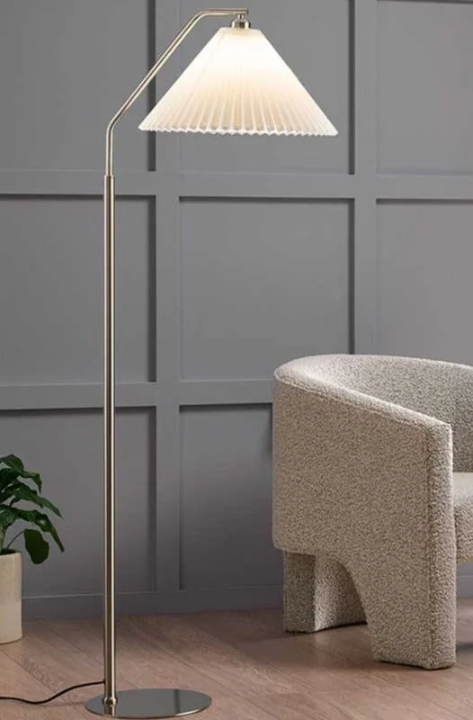 Dimmable Floor Lamp for Adjustable Lighting AmbianceBradhurst Pleated Floor Lamp