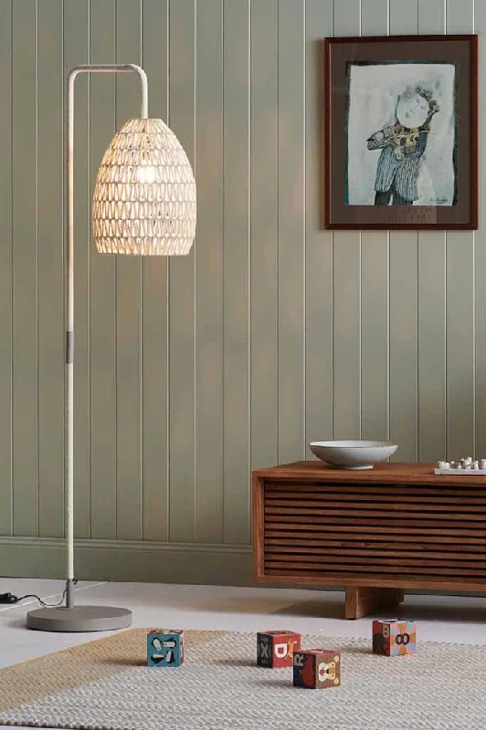 Marble Base Floor Lamp for a Touch of LuxuryBurleigh Rope Floor Lamp