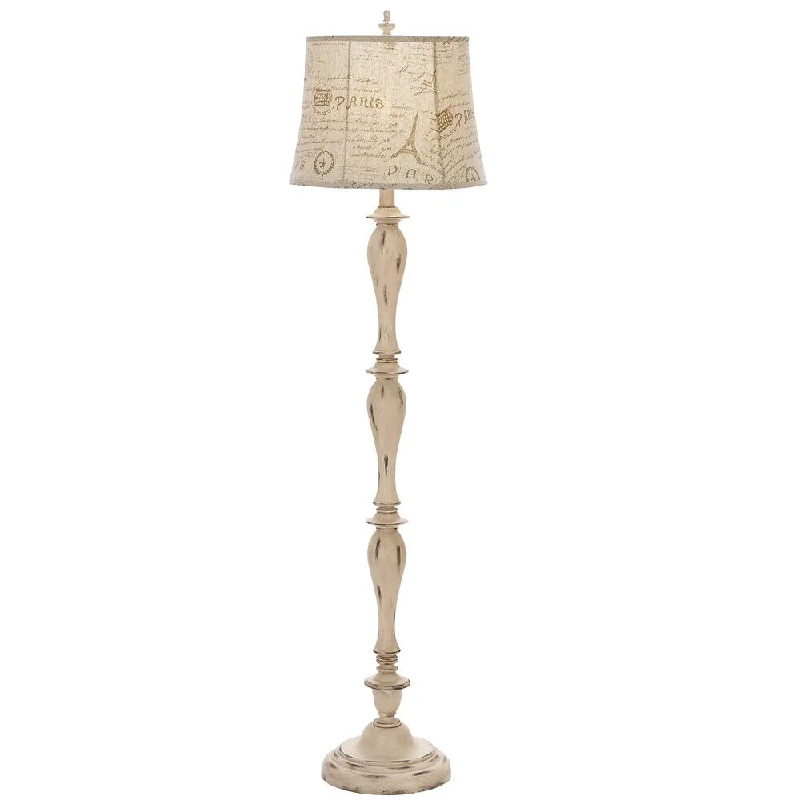 Wood Floor Lamp with Natural Grain for a Warm and Organic FeelCasa Cortes French Architecture Antiqued 64-inch Floor Lamp Wood Floor Lamp with Natural Grain for a Warm and Organic FeelCasa Cortes French Architecture Antiqued 64-inch Floor Lamp