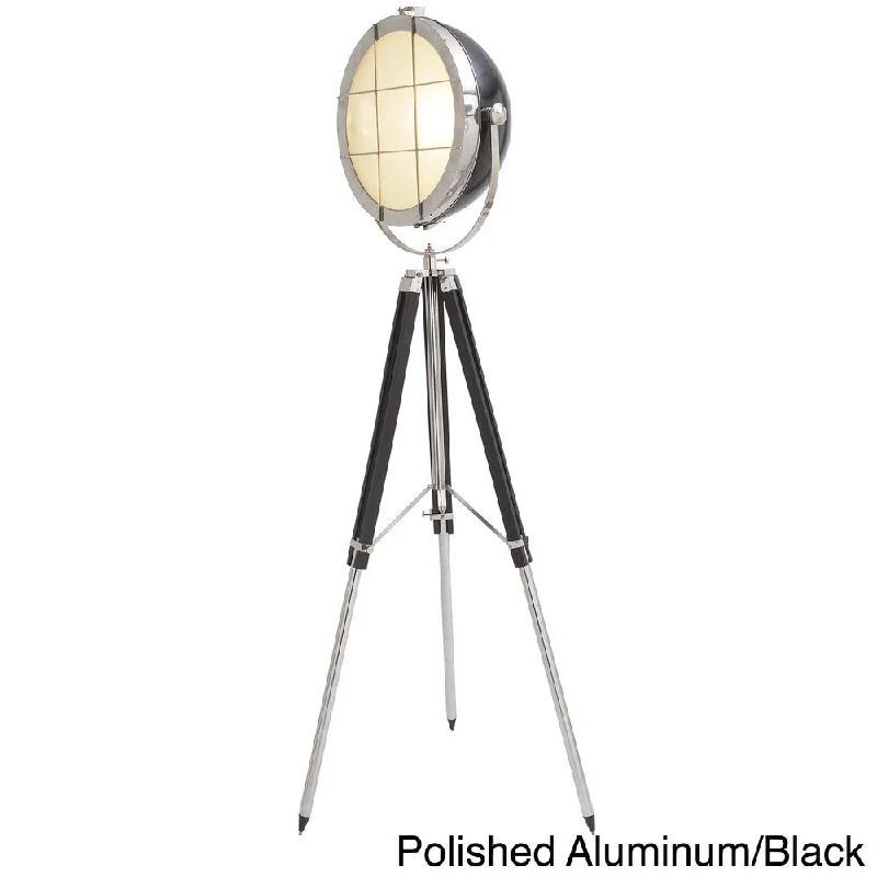 Metal Floor Lamp with a Matte Black Finish for a Sleek LookCasa Cortes Royal Marine 1-light Tripod Spot Floor Lamp