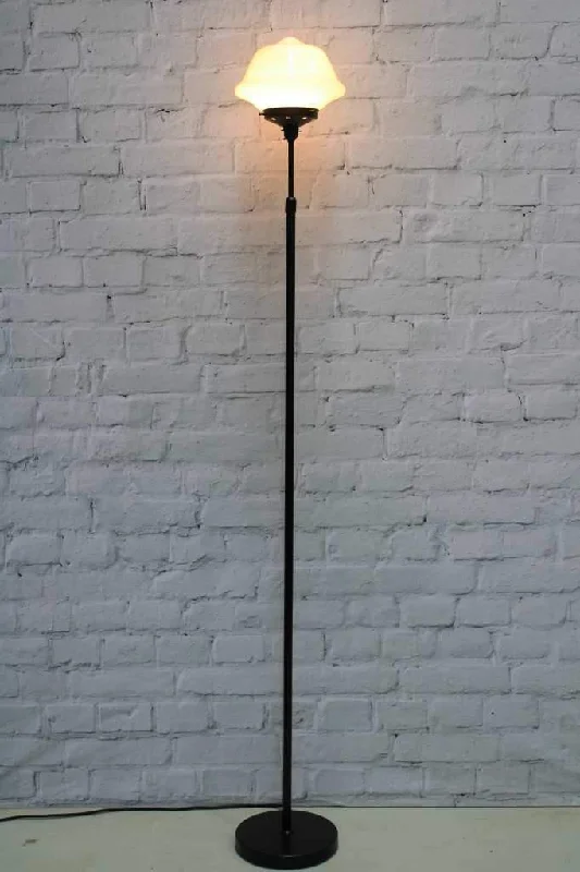 Bohemian Inspired Floor Lamp for Eclectic Home DecorChelsea Glass Floor Lamp