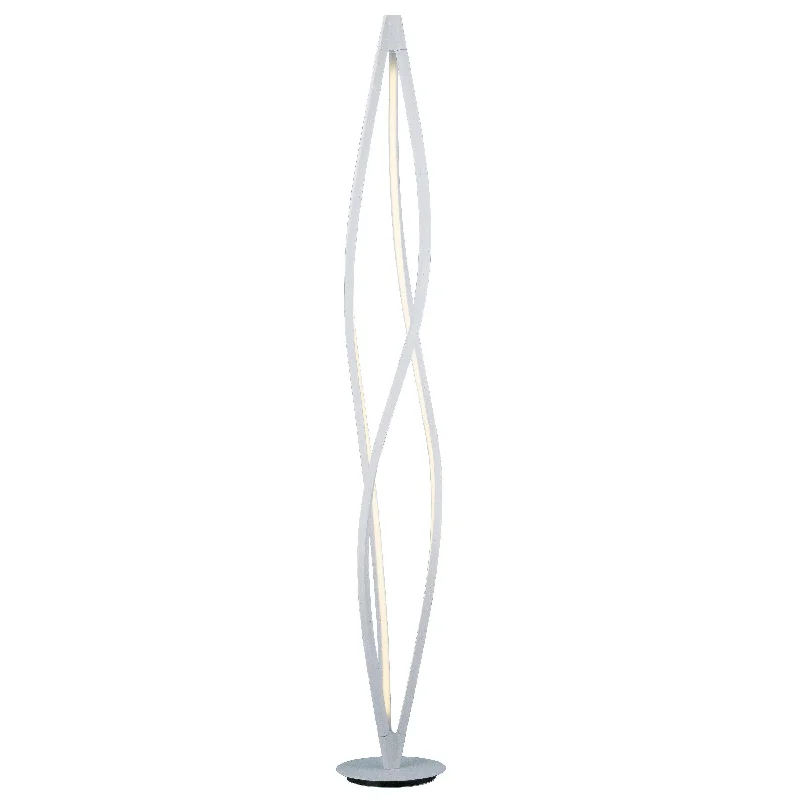 Rustic Farmhouse Style Floor Lamp for Cozy BedroomsCyclone LED Floor Lamp