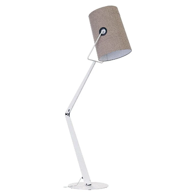 Metal Floor Lamp with a Matte Black Finish for a Sleek LookFork Floor Lamp